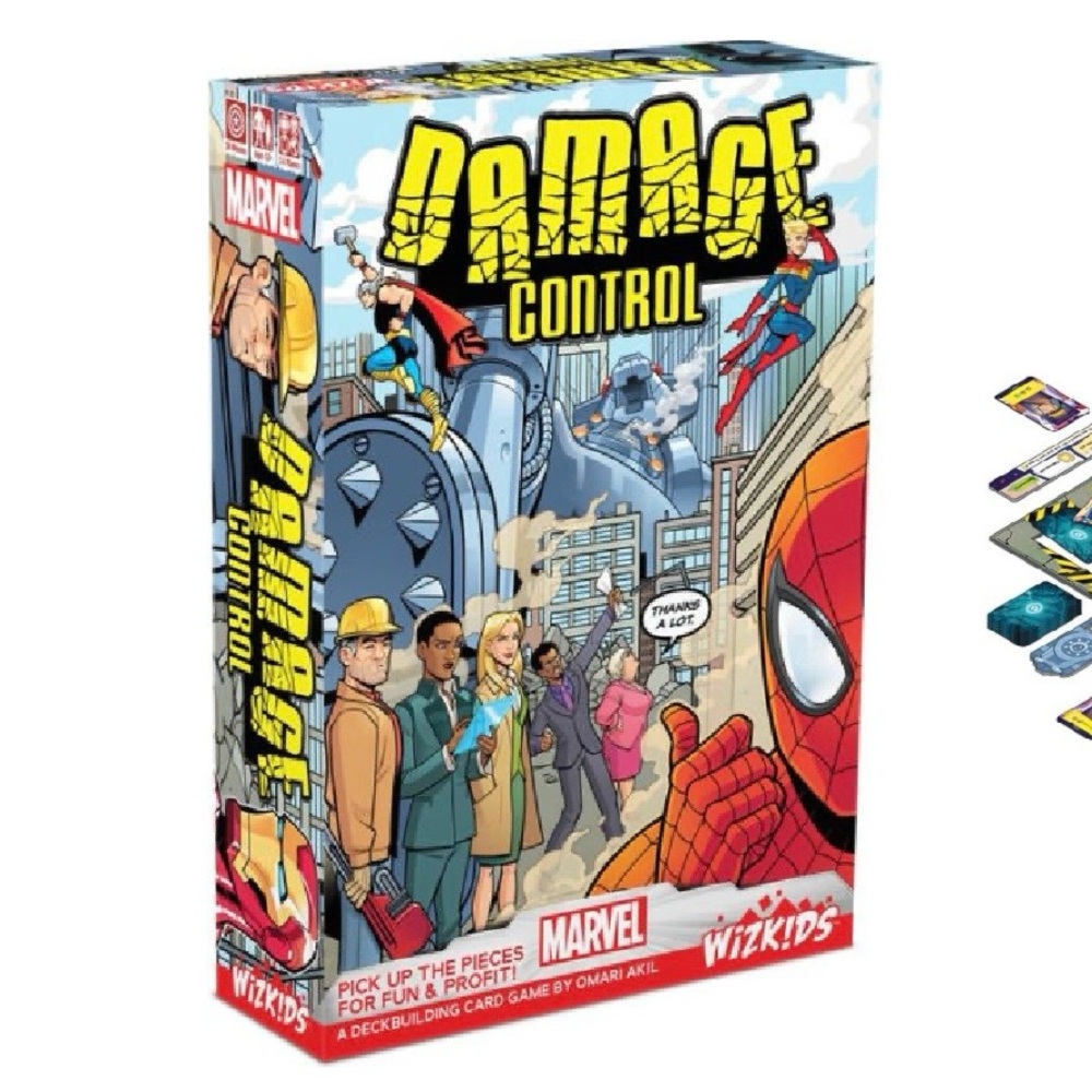 Marvel Damage Control Superhero Card Game